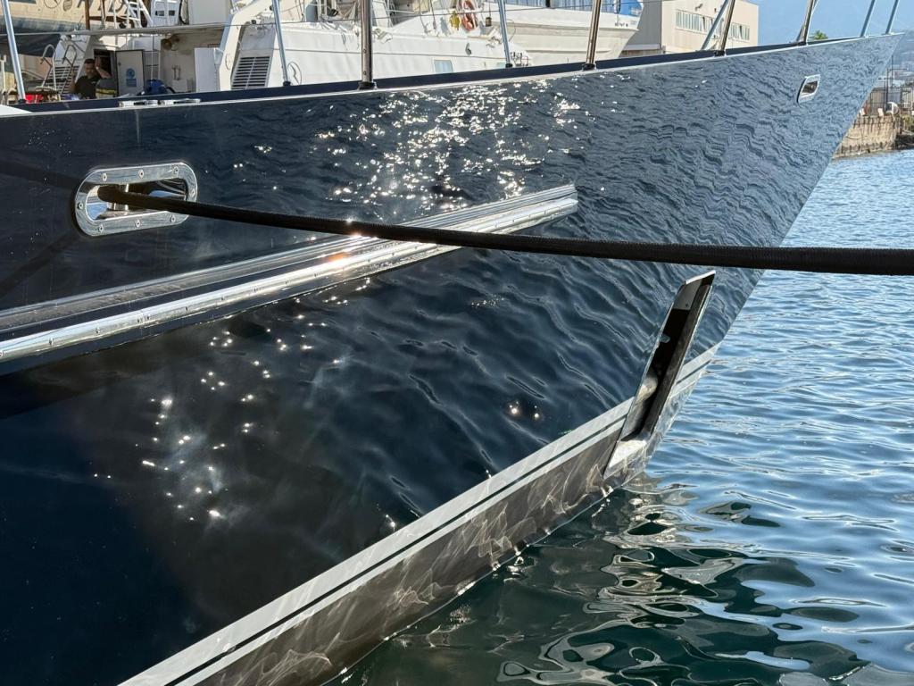 Lavori allo yacht Cattiva I