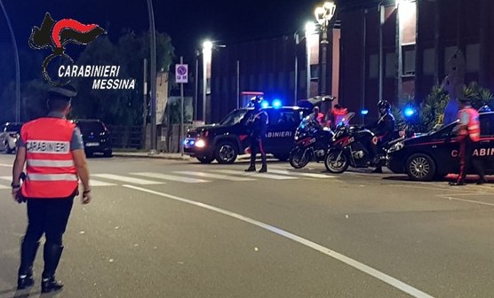 Carabinieri Servizio coordinato fascia ionica (Cp. Me sud e Taormina)