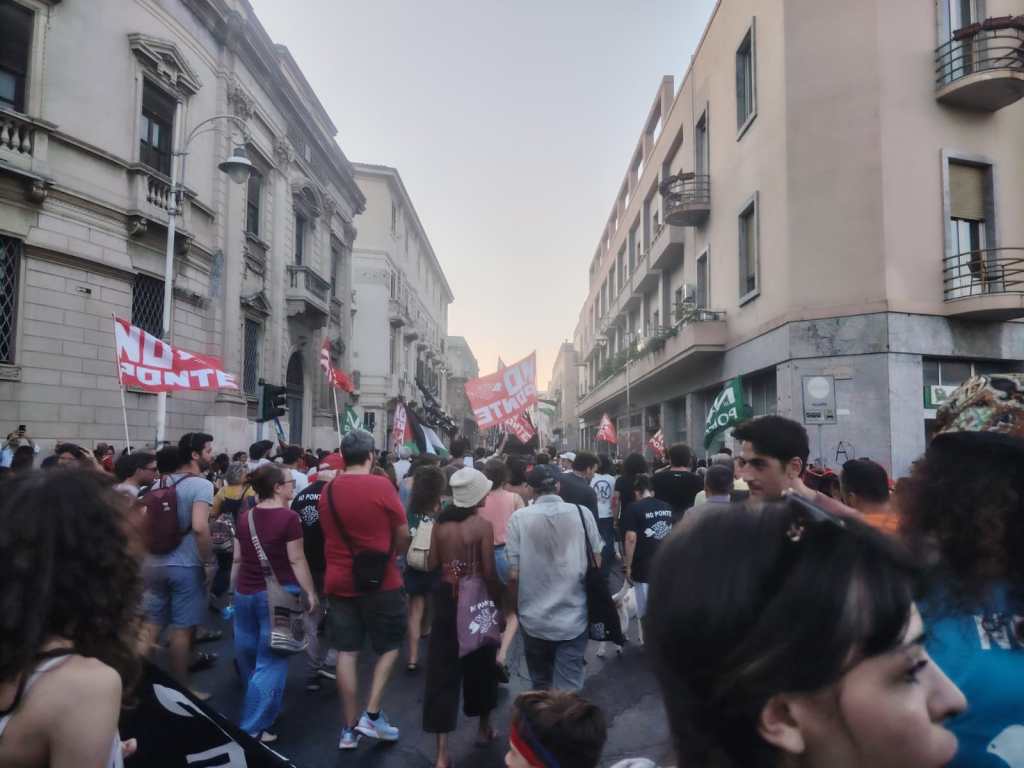 Corteo no ponte 2026