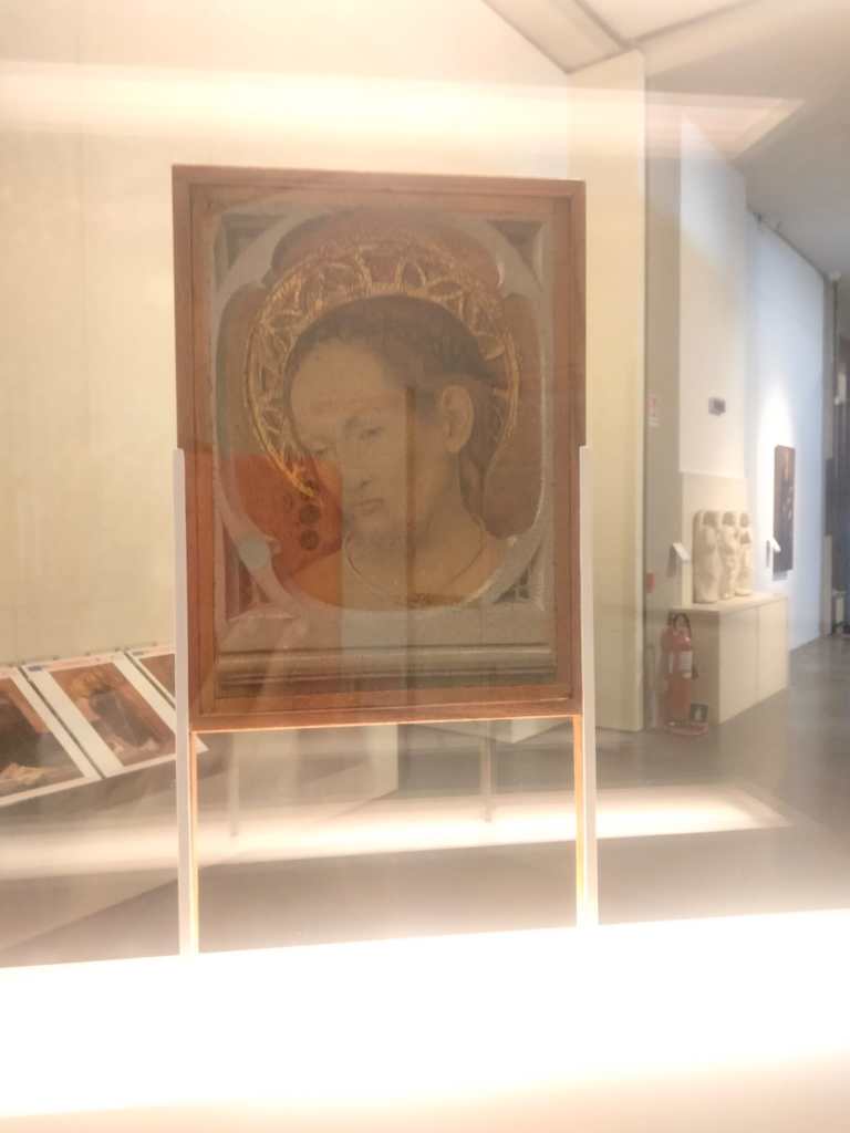 antonello tavola bifronte francescano in adorazione