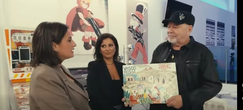 A Vasco Rossi il Taormina Legend Award, “orgoglioso per il premio alla carriera”