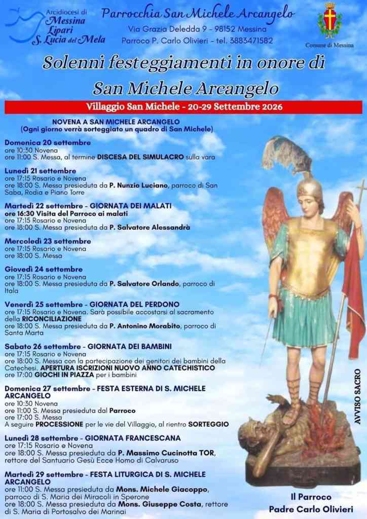 Festa San Michele programma
