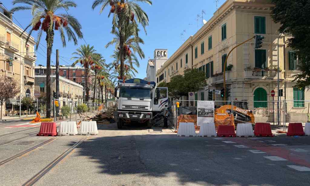 lavori viale isola settembre 11