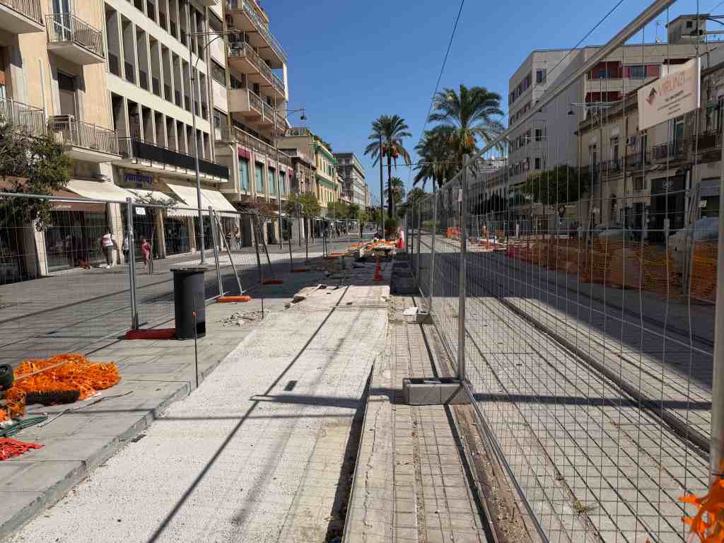 lavori viale isola settembre 3