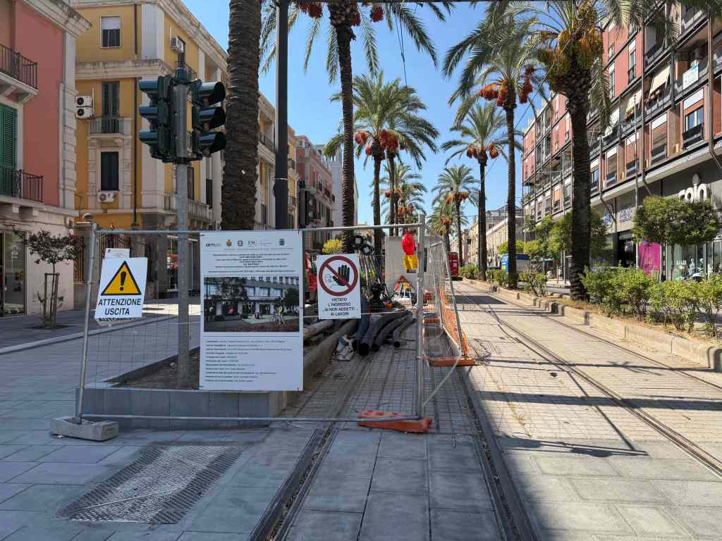 lavori viale isola settembre 5