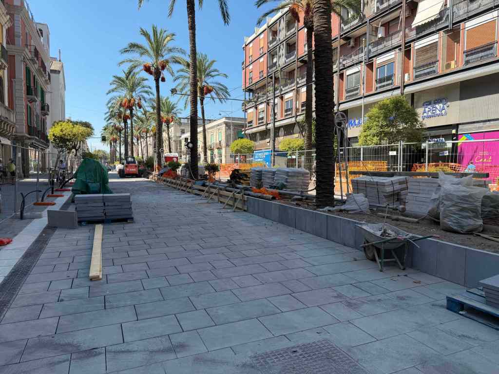 lavori viale isola settembre 6
