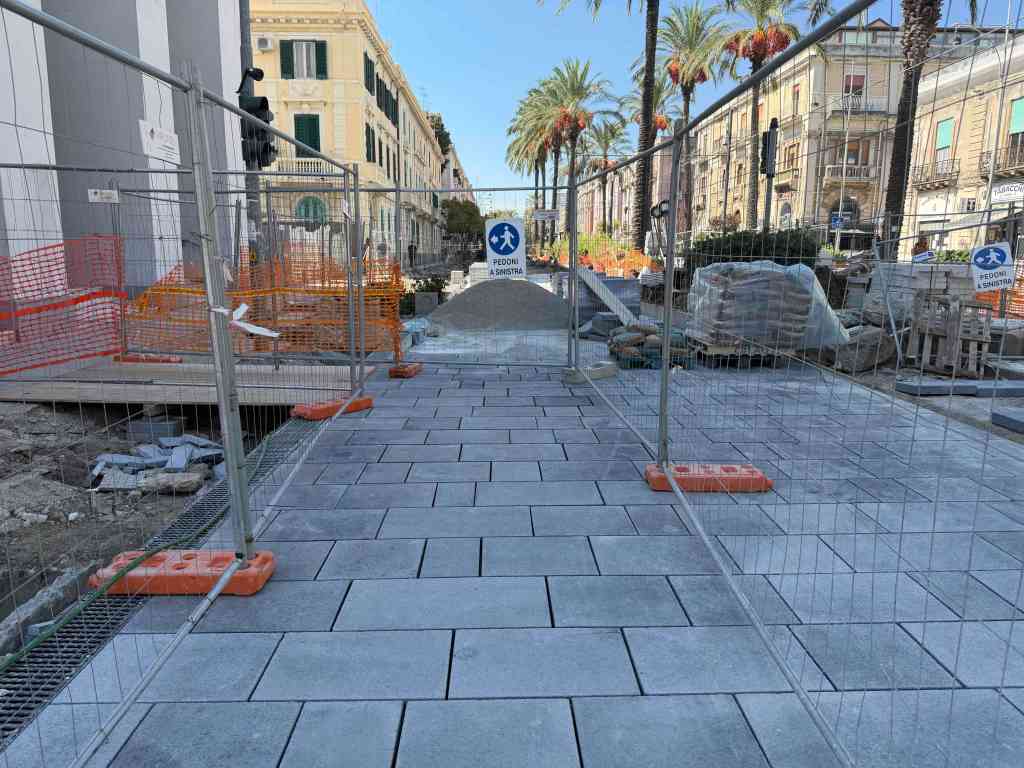 lavori viale isola settembre 7