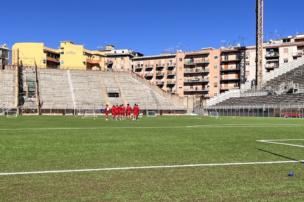 Photo: Tempostretto Allenamento acr messina al celeste